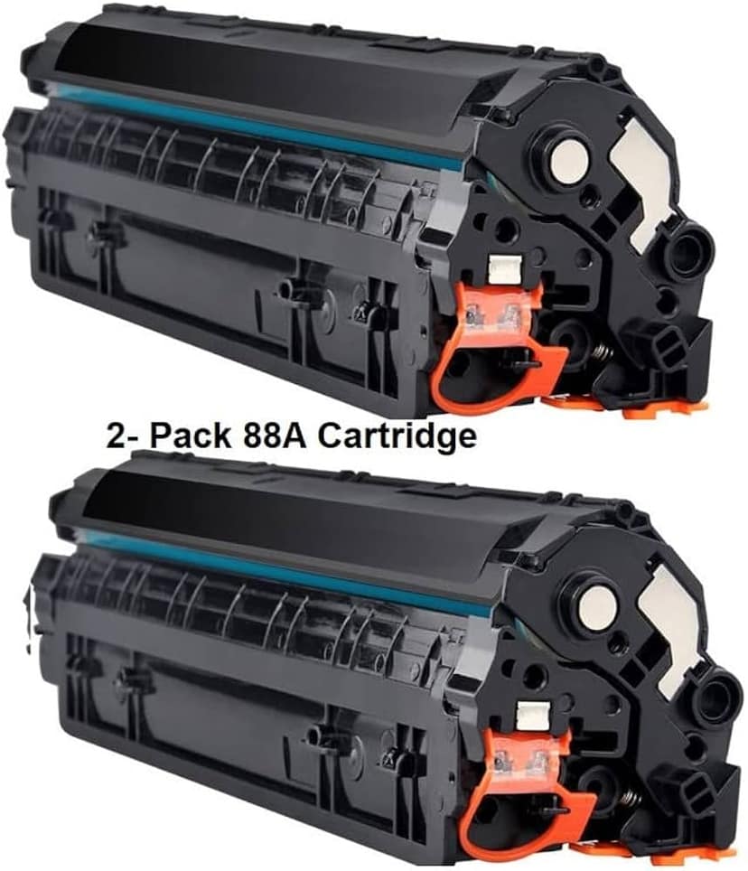 HP 88A Black Original Toner Cartridge Dual Pack Pack Of 2 Compatible with HP LaserJet P1108, M1136, M128fn, M126nw, M126fw Printers view 2