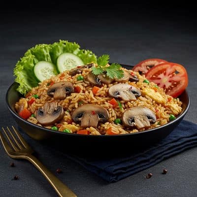 Mashroom Fried Rice