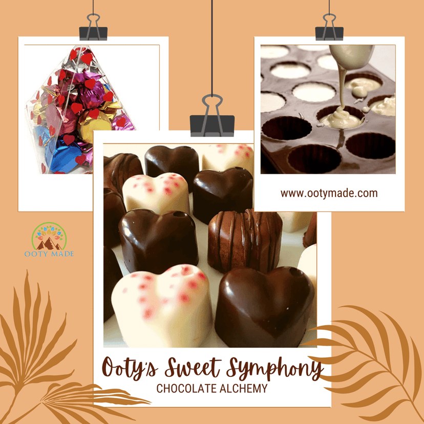 OotyMade Anniversary Chocolate Gift Box 100g view 3