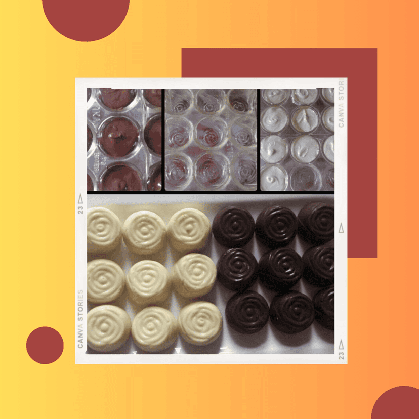 OotyMade Anniversary Chocolate Gift Box 100g view 6