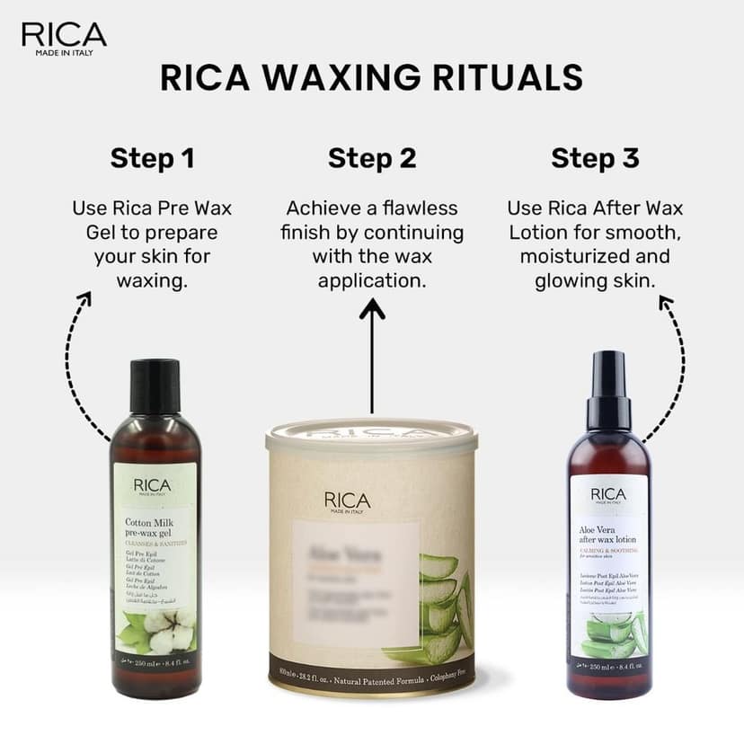 Rica Aloe Vera After Wax Lotion (250 ml) view 7