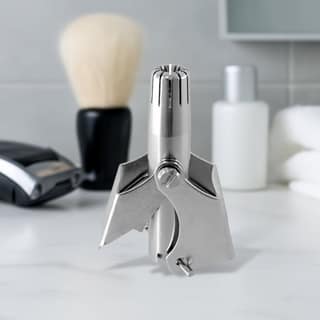Stainless Steel Painless Nose Hair Remover (1 Pc)