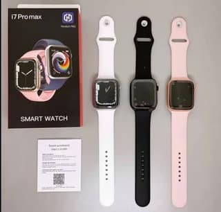 i7 Pro Max Smart Watch for Men & Women | Touch Screen Smartwatch | Fitness & Daily Use