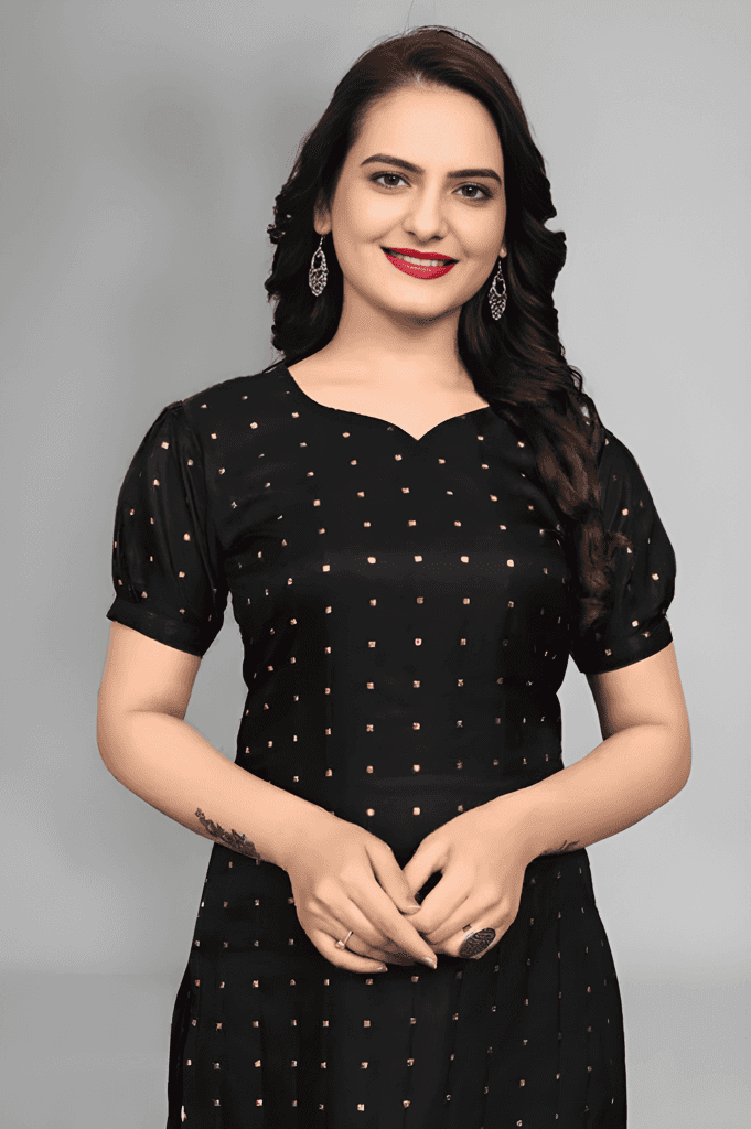 Elegant Women Kurti with Designer Look, Modern Ethnic Fashion Wear, Stylish Traditional Outfit for Office, Festivals and Family Gatherings view 5