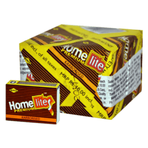 Home Lites Extra Strong Karborised Matchbox (pack of 10)