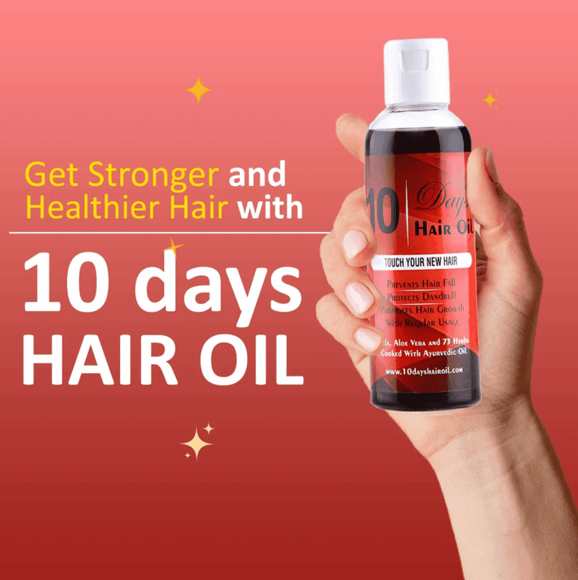 Elegantra Naturavives 10 Days Hair Growth Oil (100ml) pack of 1 – Intensive Hair Oil for Hair Fall & Regrowth | Advanced Hair Treatment for Hair Loss & Dry Scalp | Herbal Hair Fall Control view 6