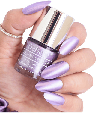 DeBelle Chrome Wine Metallic Nail Polish 8 ( Pack of 1 )