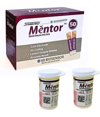 Gneric0 mentor 50 Test Strips