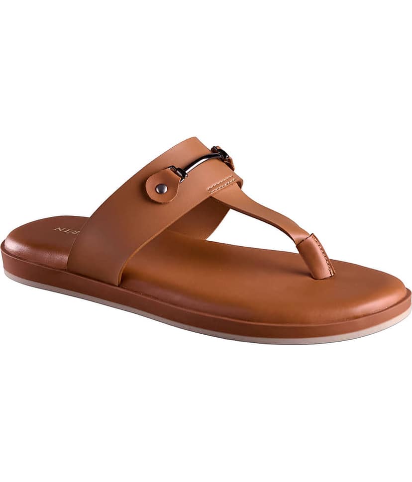 Neemans Luxe Flips Beige Men's Thong Flip Flop