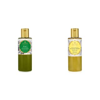 Just Herbs 8 in 1 Root Nourishing Amla Neem Hair Fall Control Shampoo For Men & Women - Suitable For Oily Hair Scalp, Sulphate & Paraben Free 200 ml Just Herbs 8 in 1 Root Nourishing Amla Neem Hair Fall Control Shampoo For Men & Women - Suitable For Oily