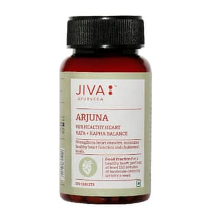 Jiva Ayurveda Arjuna 120 Tablets (Heart Vata and Kapha Balance)
