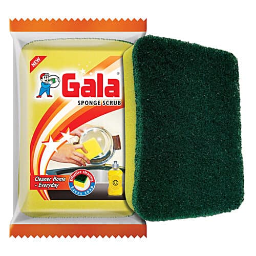 Gala Scrubber - Sponge Scrub, 1 pc