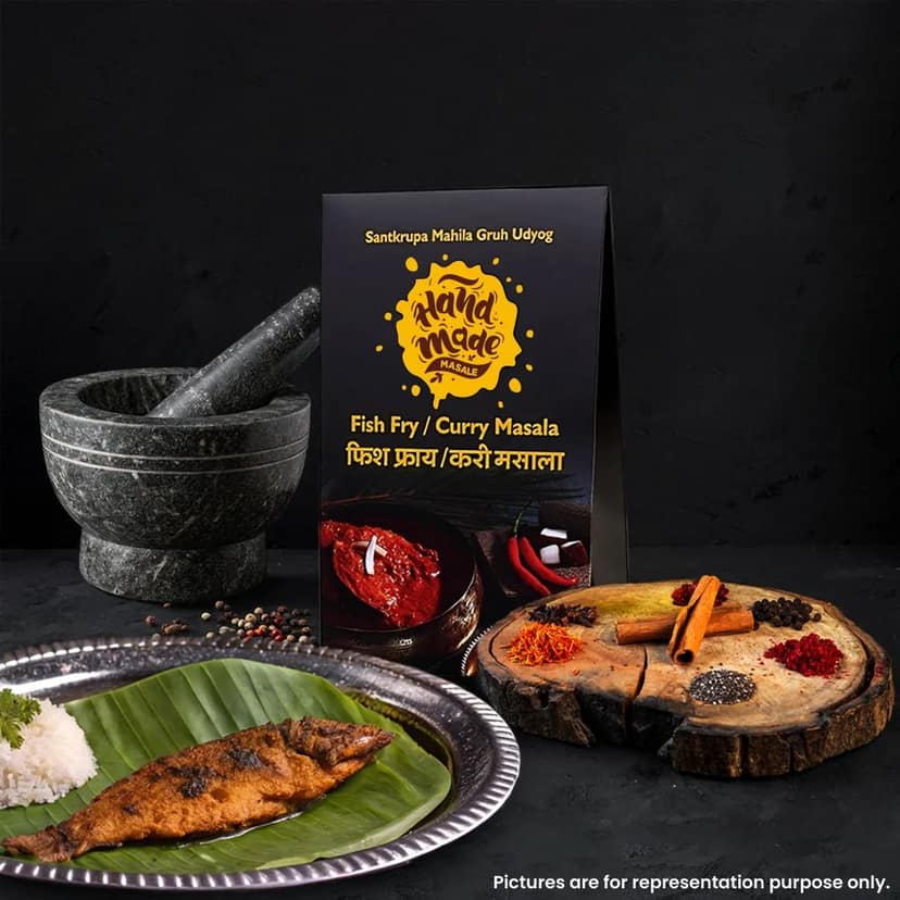Handmade Masale Fish Fry/ Curry Masala view 4