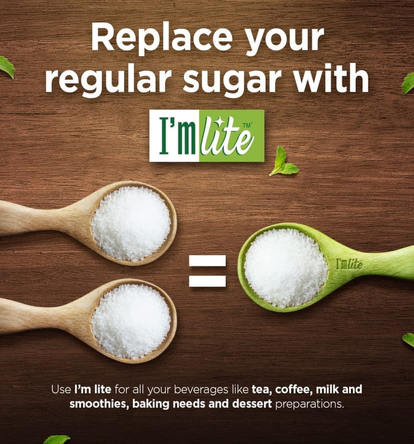 I'm lite 50% less calories sugar pouch, 500 gm view 5