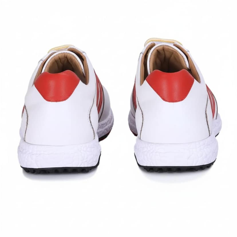 HITCARO Men Proffessional Leather Golf Shoes | Lace-Up | Phylon Sole |Waterproof | Comfortable | Breathable | Sports Shoes view 3