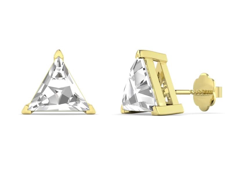 Triangle Solitaire Studs view 8
