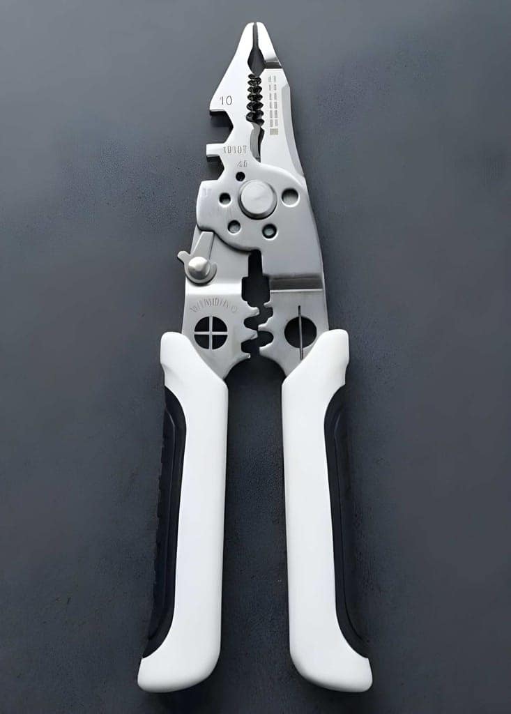 All-in-1 Multifunction Stainless Steel Wire Stripper & Crimping Tool | Wire Cutter, Cable Stripper & Wire Crimper | Professional Multi-Function Electrical Wiring Hand Tool (Original Quality)