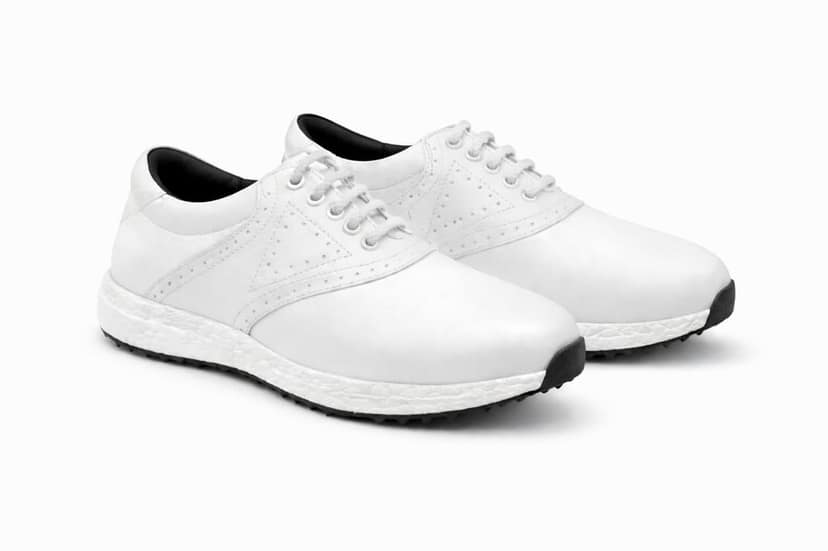 HITCARO Men Proffessional Leather Golf Shoes | Lace-Up | Phylon Sole |Waterproof | Comfortable | Breathable | Sports Shoes