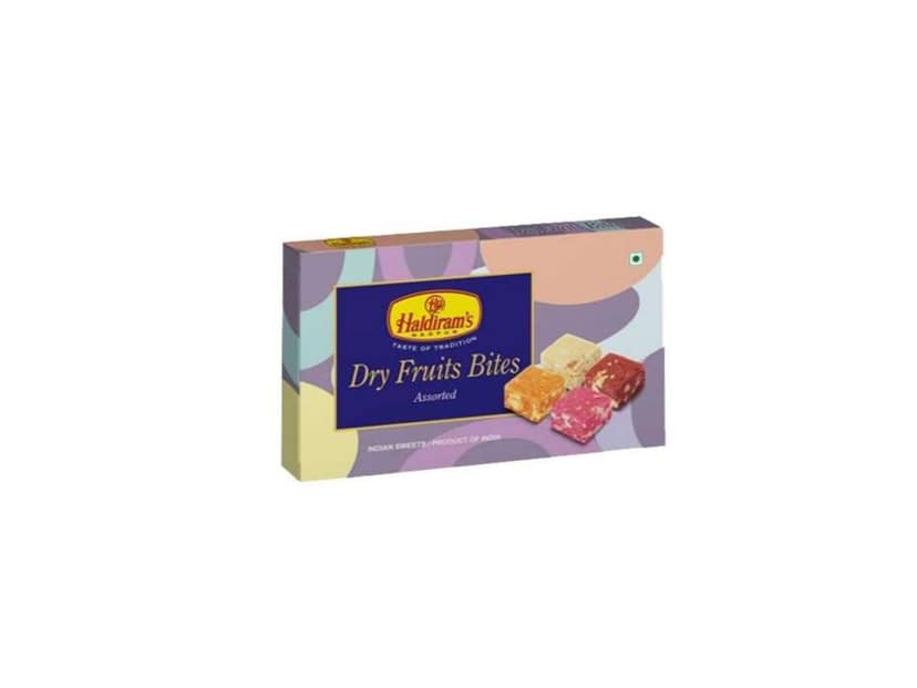 Haldiram's Dry Fruit Bites Packed Sweets - 200 Gm - Pack of 2