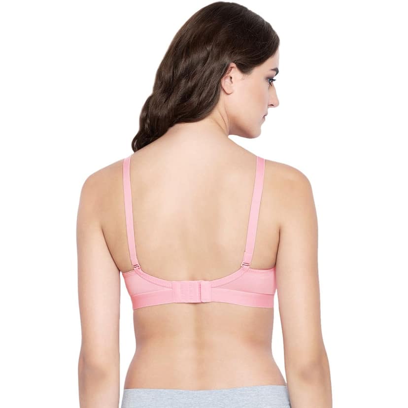 Bodycare 100% Cotton Non Padded Non wired Seamless Bra-Pack of 3 view 4