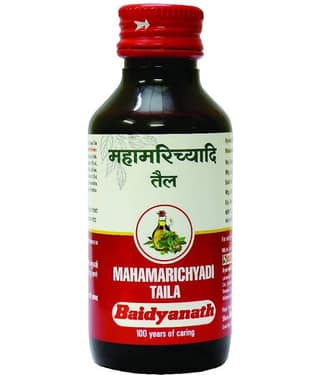 Baidyanath Mahamarichyadi Taila (Oil) 100 Ml, Ayurvedic Oil For Skin Problems