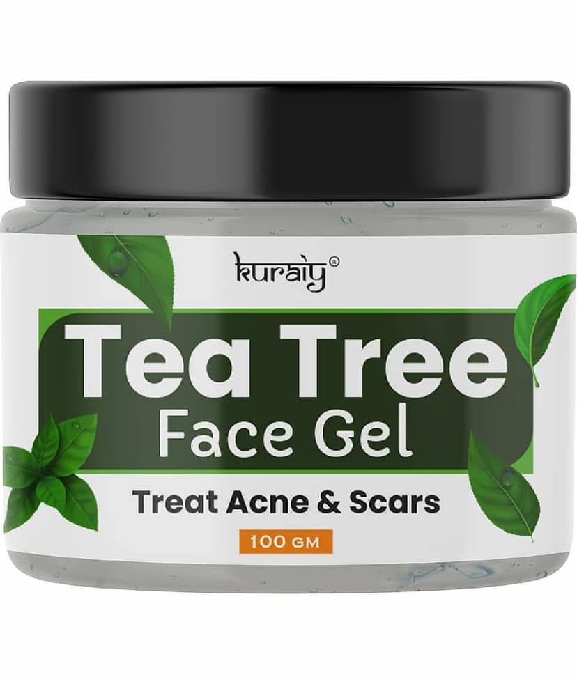 KURAIY Tea Tree Acne& Scar Removal Face Gel Suitable for All Skin Types 100g Pack of 2 view 2