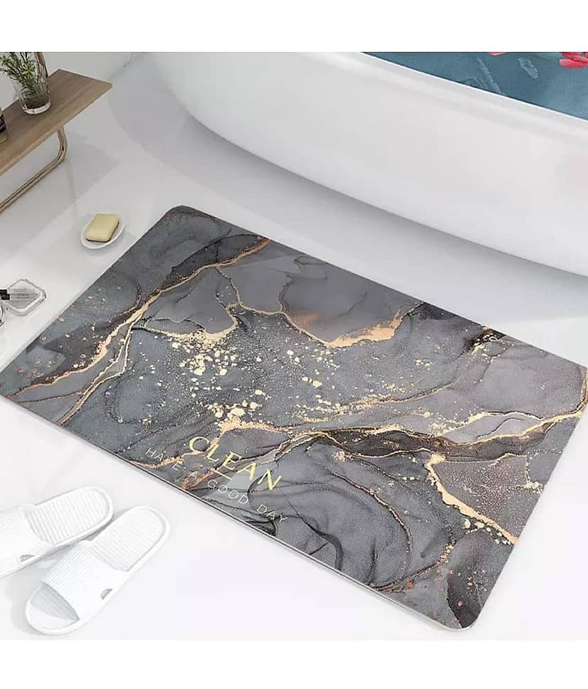 GEEO Pack of 1 40x60 Bath Mat Assorted view 2