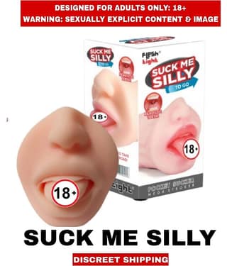 Sexual Wellness Men's Sex Toys Realistic Real Fell Mouth Suck Me Silly Silicon Masturbator Mini Doll Satisfier Masturbator For Men