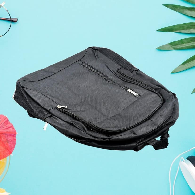 Slim, Durable Water-Resistant Unisex Laptop Backpack – College Bag view 4