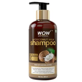 WOW Skin Science Coconut Milk Shampoo 500ml WOW Skin Science Coconut Milk Shampoo 500ml - Brown / 500 ml (Pack of 1)