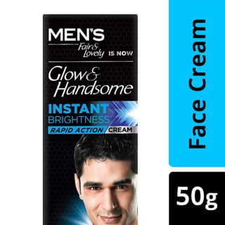 GLOW & HANDSOME MENS INSTANT BRIGHTNESS CREAM 50 GMS