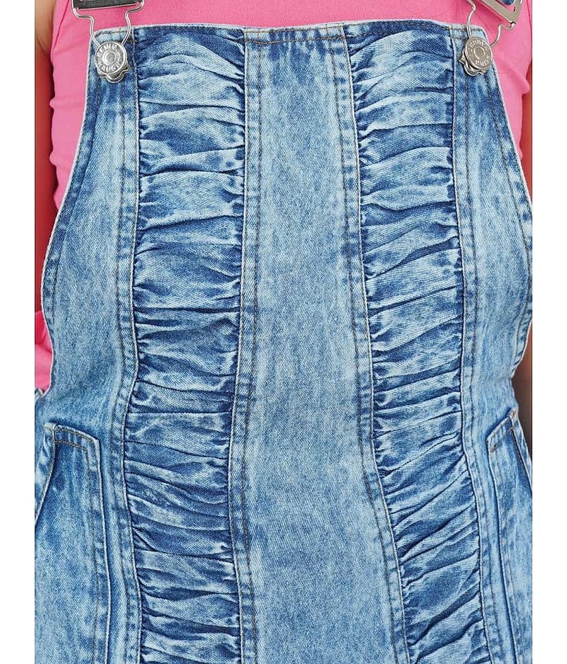 Being Naughty Girls Denim Dungarees ( Pack of 1 , Blue ) view 2