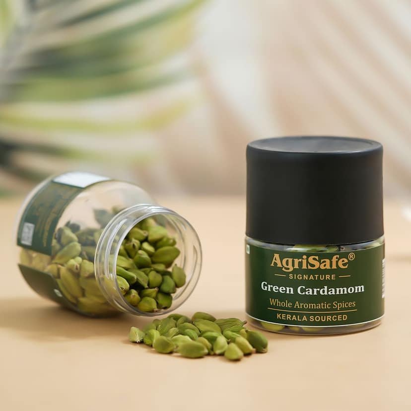 Agrisafe Green Cardamom 50g (Jar Pack) view 5