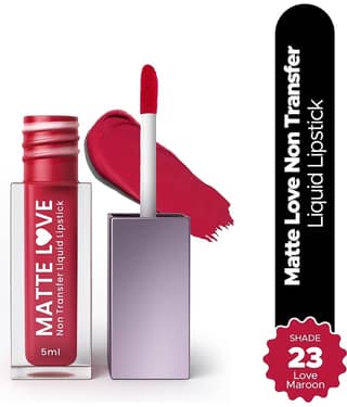 Hilary Rhoda Wine Matte Waterproof Liquid Lipstick ( Pack of 1 )