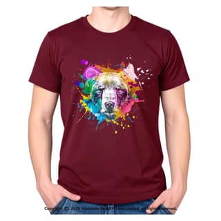 Trishoolin T-Shirt Design 10274MB | Regular Fit | Crew Neck / Round Neck Half Sleeve | Pack of 1