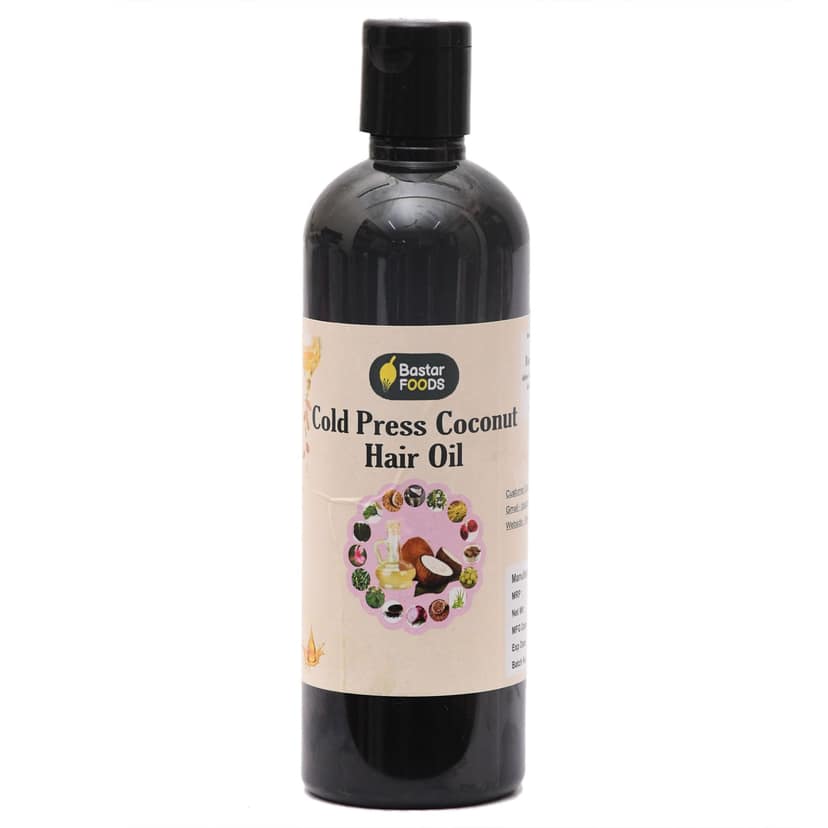 TRIBES INDIA Cold Press Coconut Hair Oil 500 Grams