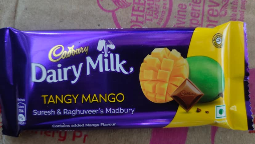 Cadbury dairy milk chocolate tangy mango