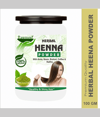 rawmest Henna For Healthy & Shiny Hair Organic Henna 100 g