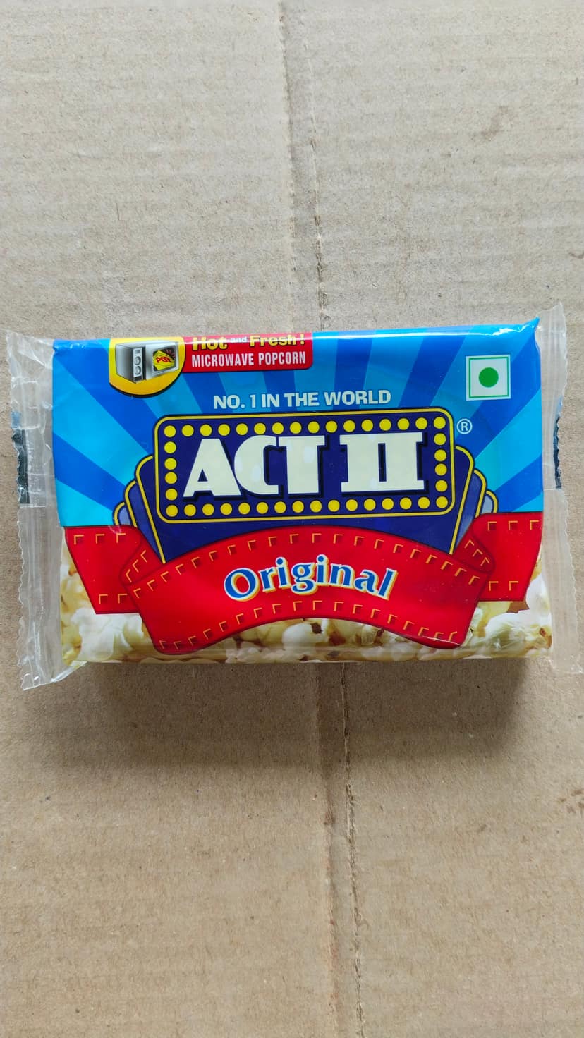 Act 2 microwave popcorn