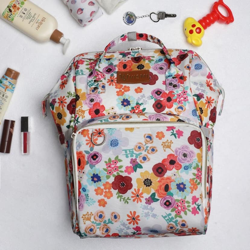 VISMIINTREND Diaper Backpack for Mother | Water Resistant | Anti Theft | Maternity Travel Backpack | Baby Shower Gift for | Girl | Boy view 9