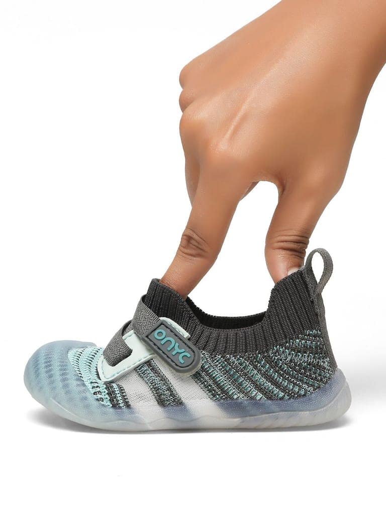Smooth Toddlers' First-Step Shoes – Sea Green (Unisex) view 9
