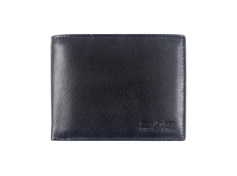 Vital King Men Travel Brown Genuine Leather RFID Wallet (10 Card Slots)