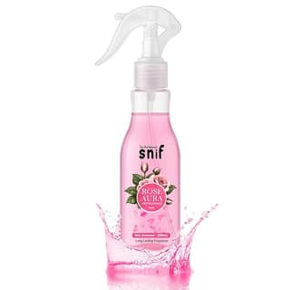The Old Natural Snif Rose Aura Room Air Freshener | Long Lasting Fragrance with Essential Oils 1000+ Sprays | Room & Car Freshener (Rose Aura 200ml)