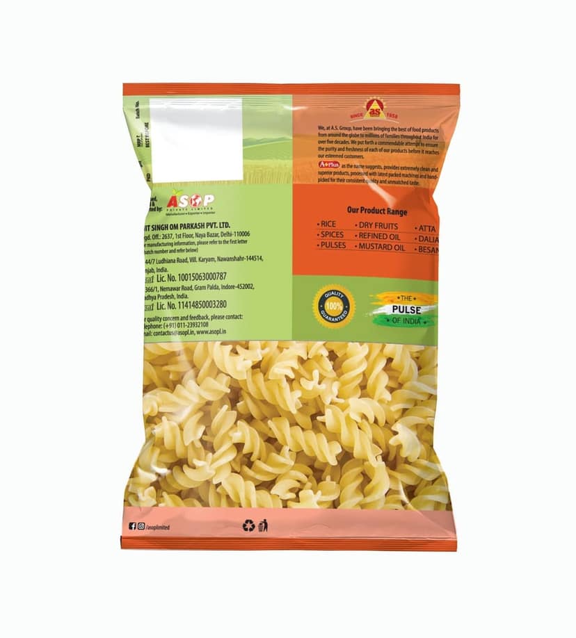 Aplus Pasta Spiral 100gm view 2