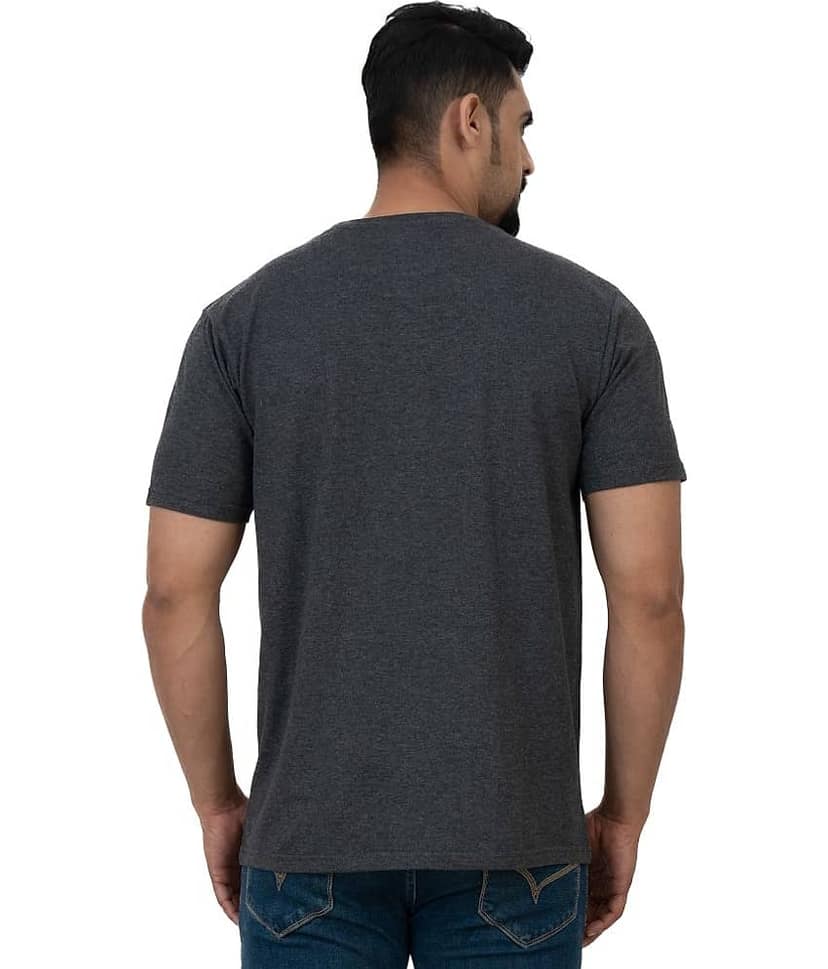 Cotstyle Pack of 1 Cotton Regular Fit Men's T-Shirt ( Green ) view 2