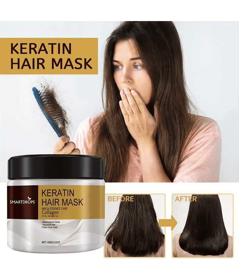 Smartdrops Deep Conditioning Hair Mask For Thick Hair ( Pack of 2 ) view 2