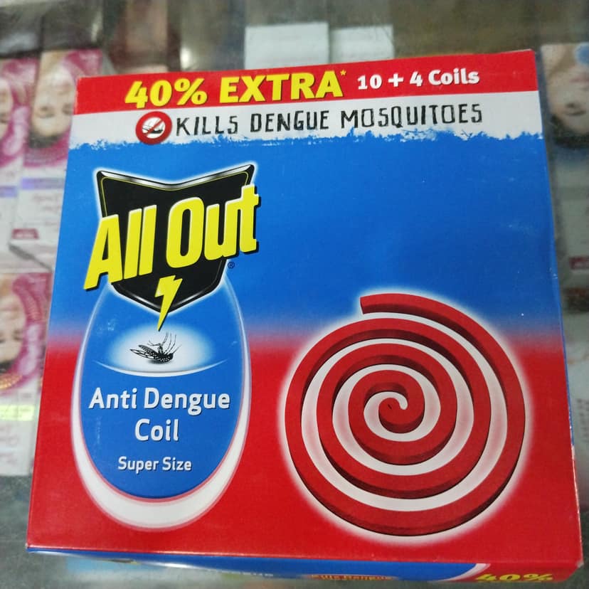 Allout anti dengue coil 14 coil + 1 stand