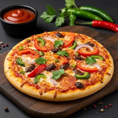 Mini Special Veggie Pizza