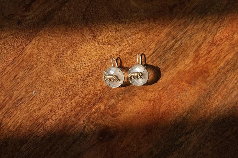 Roar Earrings view 2