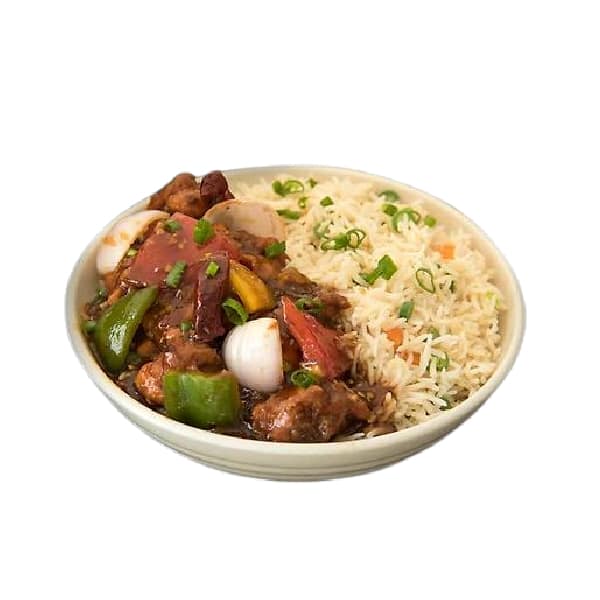 Chilli Chicken Meal Bowl (Rice)